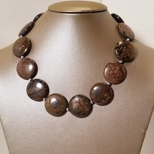 Macy's Costume Sterling Silver Necklace Jewelry